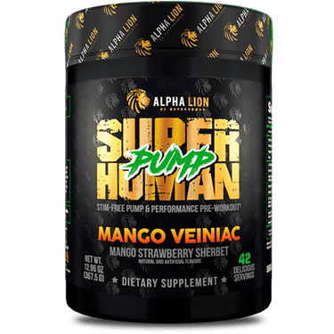 SUPERHUMAN PUMP - Stim Free Pre Workout.